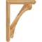 Ekena Millwork Legacy Craftsman Rough Sawn Bracket, Western Red Cedar, 4"W x 30"D x 42"H BKT04X30X42LEC04RWR - alternate 2